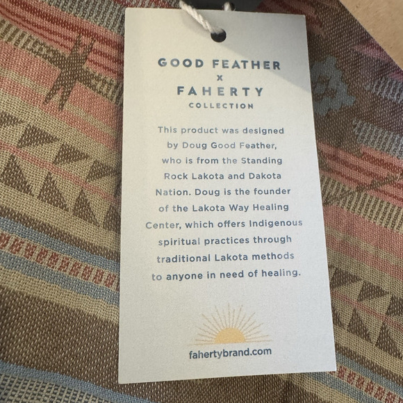 NEW Faherty Good Feather Reversible Bondi Jacket Mens XXL Tribal Primaloft Fall - Picture 13 of 16